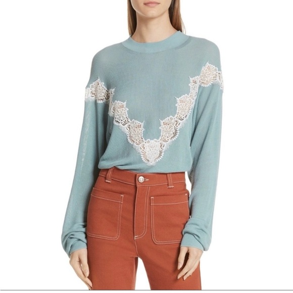 See By Chloe Sweaters - See by Chloe Blue Sweater